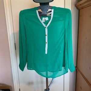 Francesca’s Collection long sleeve blouse